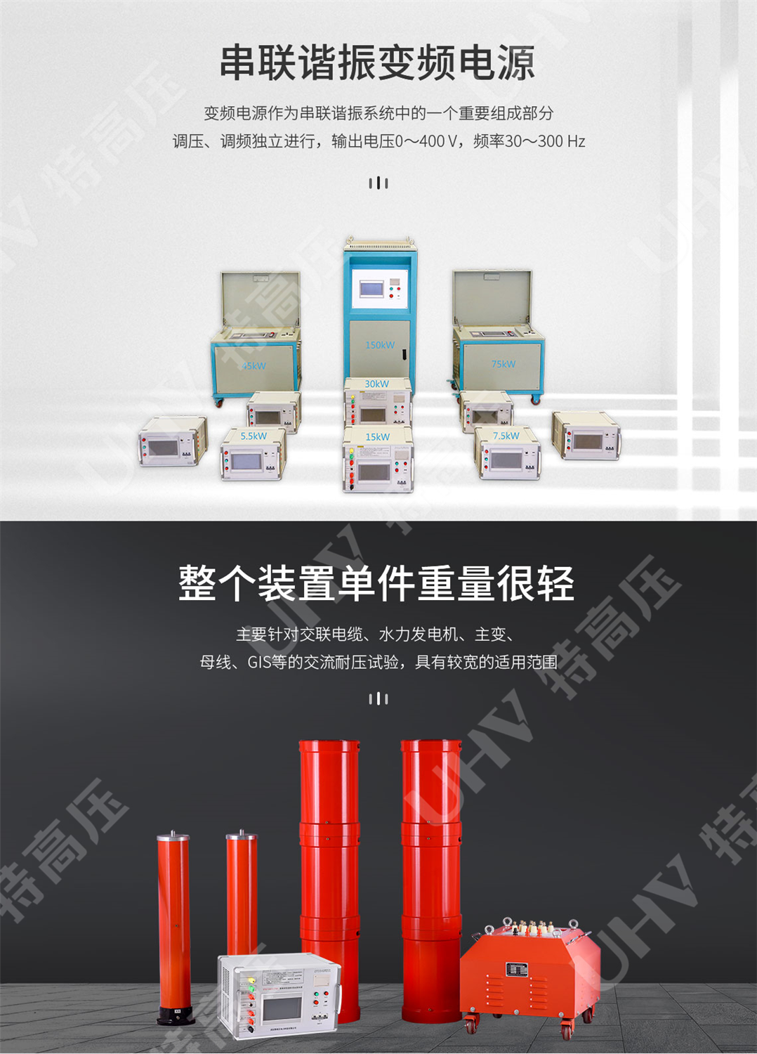 HTXZ 串联谐振装置总体介绍(图2)