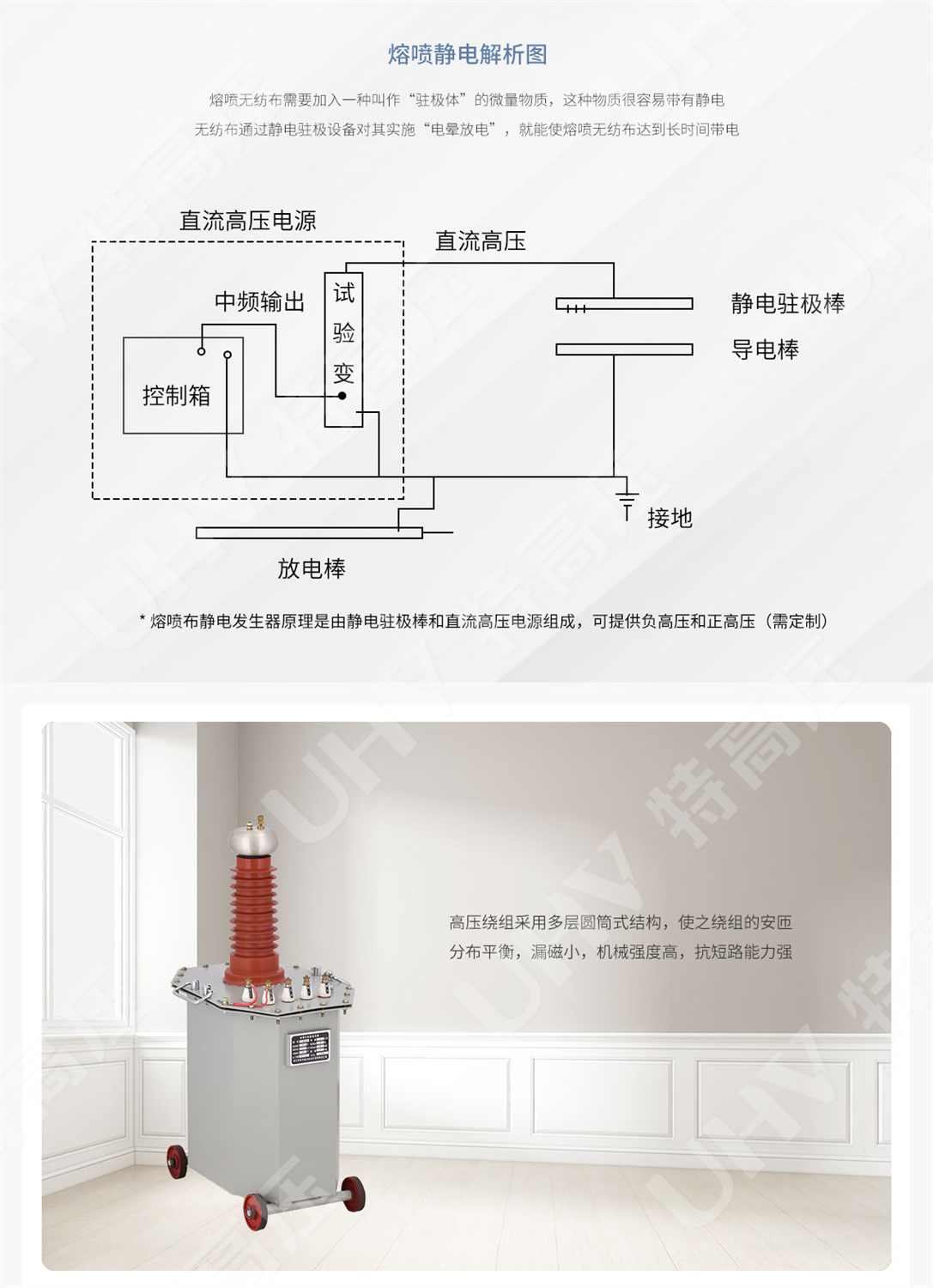 静电驻极发生器